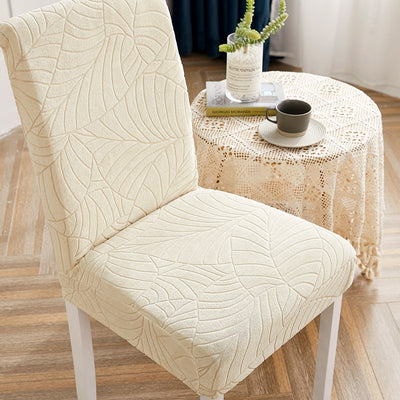 Beige Leaf Vedenpitävä Tuolinpäällinen