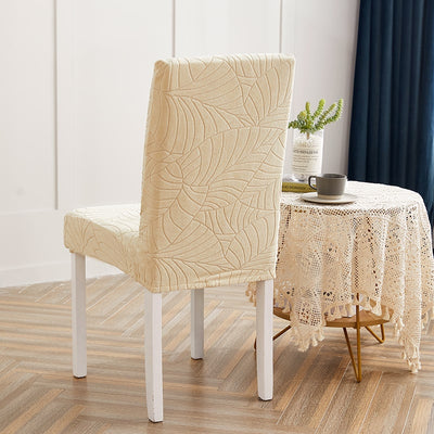 Beige Leaf Vedenpitävä Tuolinpäällinen