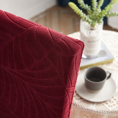 Vedenpitävä Tuolinpäällinen Burgundy Leaf