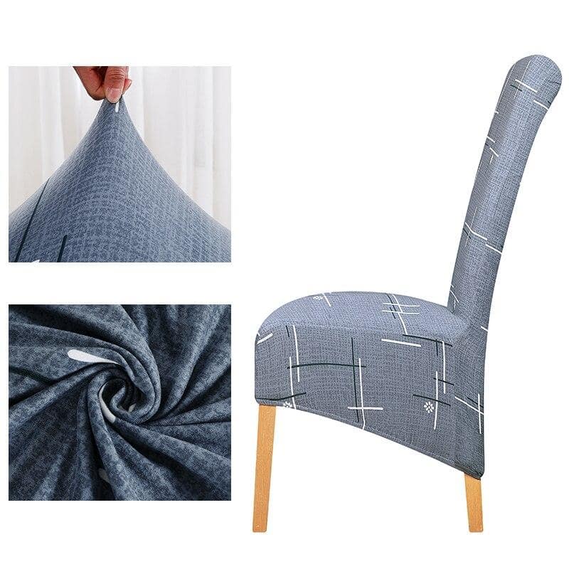 Suurikokoinen Tuolin Päällinen Hopea