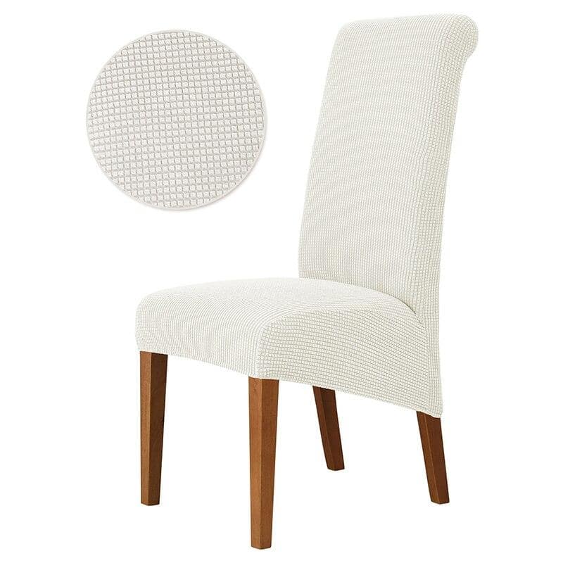 Suurikokoinen Milk White -Tuolin Päällinen