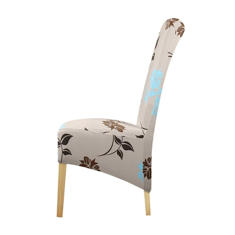 Suuri Vaaleanruskea Lehtinen Tuolinpäällinen