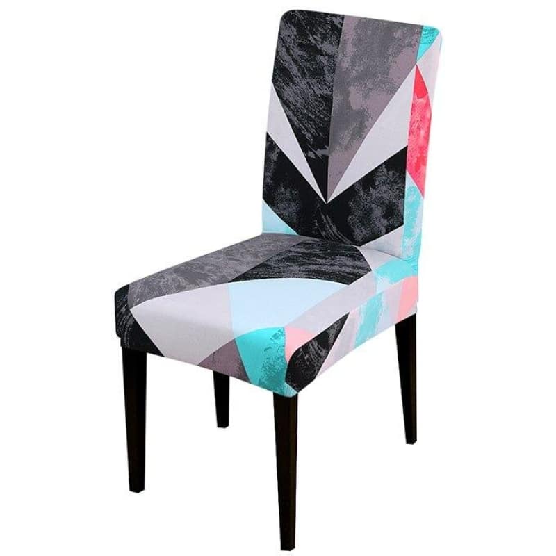 Harmaa Ja Musta Tuolinpäällinen