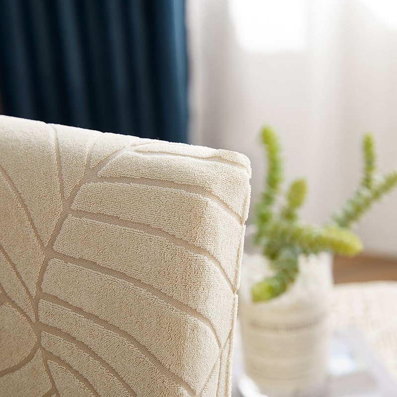 Beige Leaf Vedenpitävä Tuolinpäällinen