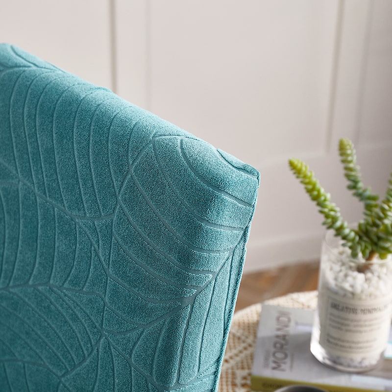 Sky Blue Leaf Vedenpitävä Tuolinpäällinen