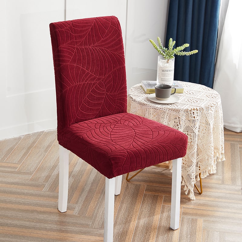 Vedenpitävä Tuolinpäällinen Burgundy Leaf