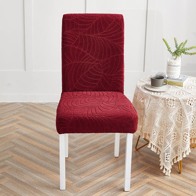 Vedenpitävä Tuolinpäällinen Burgundy Leaf