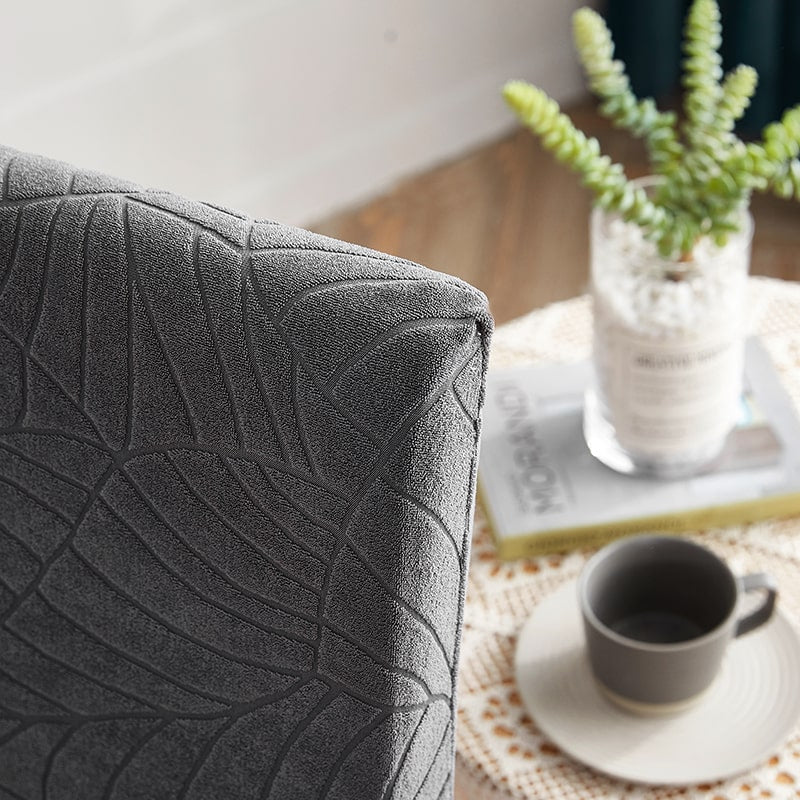 Vedenpitävä Tuolinpäällinen Leaf Antrasiitinharmaa