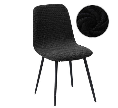 Musta Jacquard-Tuolin Päällinen