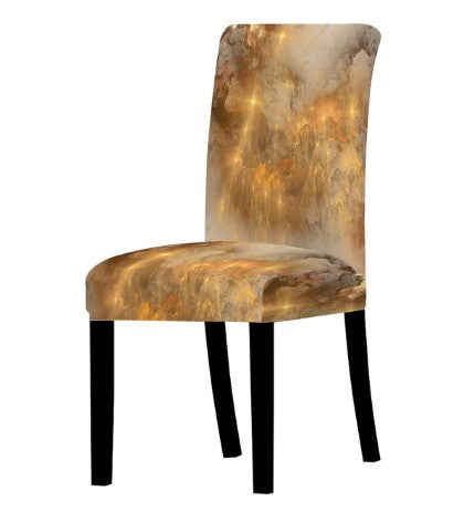 Beige Marmorinen Tuolin Päällinen