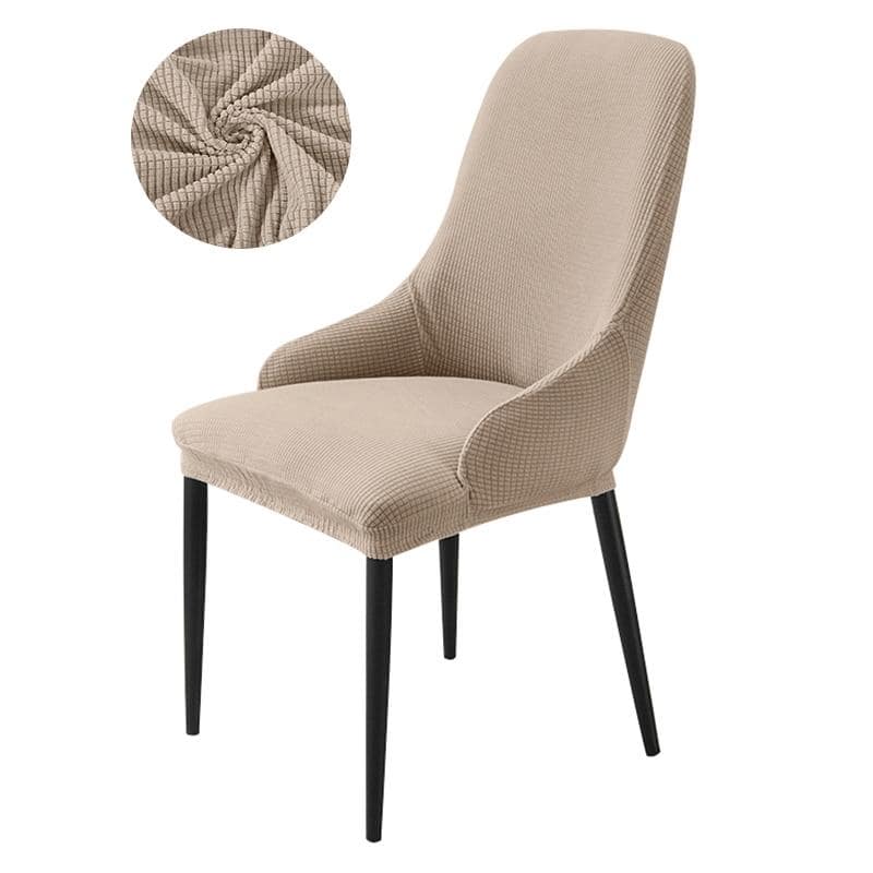 Tummanbeige Skandinaavinen Tuolinpäällinen