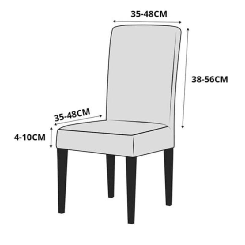 Keinonahkainen Tuolinpäällinen Burgundy