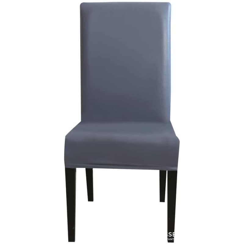 Harmaa Keinonahkainen Tuolinpäällinen