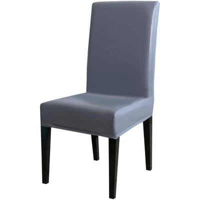 Harmaa Keinonahkainen Tuolinpäällinen