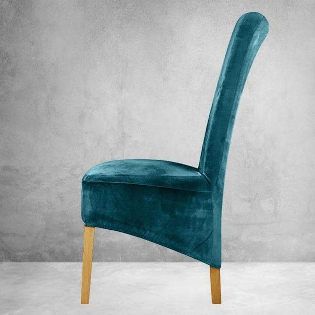 Xl Velvet Tuolinpäällinen Duck Blue