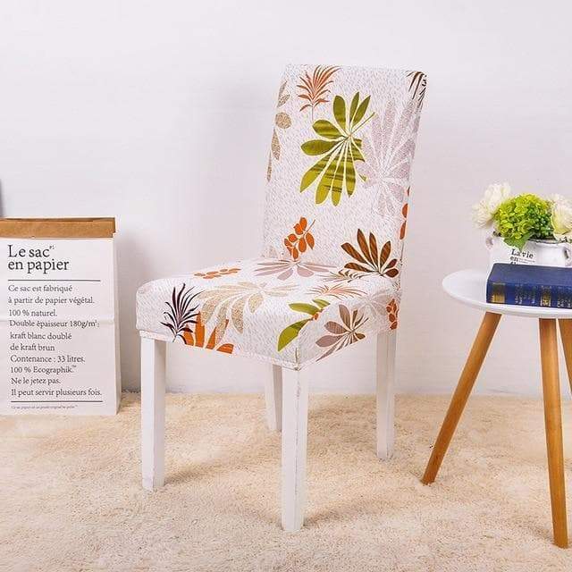 Oranssi Ja Keltainen Lehti Tuolin Päällinen