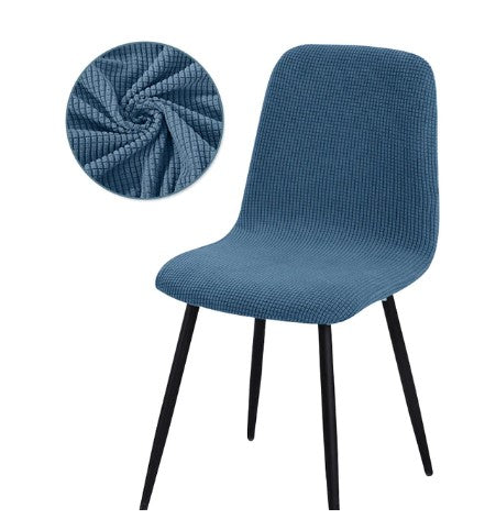 Sininen Jacquard-Tuolin Päällinen