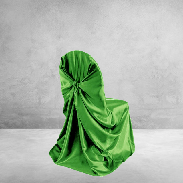 Vihreä Satiininen Häätuolin Päällinen