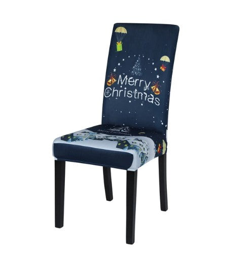 Hyvää Joulua Tuolin Päällinen Laivastonsininen