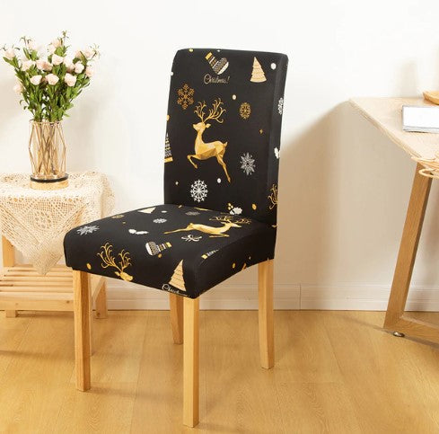 Hyvää Joulua Musta Tuolinpäällinen